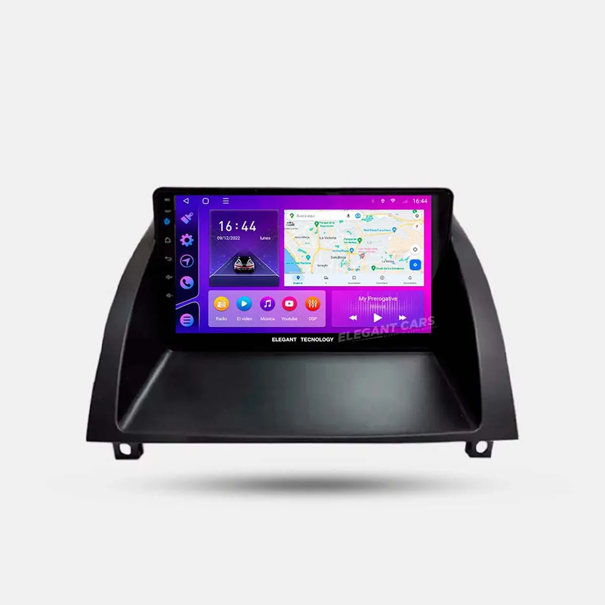 GENERICO - Autoradio Android Elegant Tecnology MG 3 New 2012-2018 4-64Gb 4+64GB 8 Nucleos +Chip