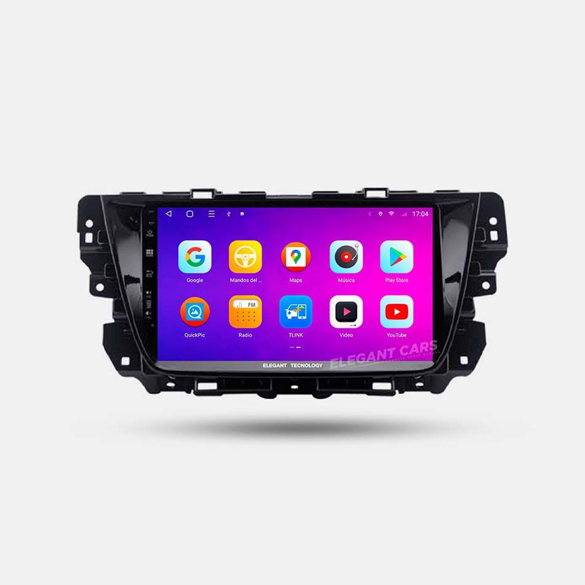 GENERICO - Autoradio Android Elegant Tecnology MG GS 2018-2021 4-64Gb 4+64GB 8 Nucleos +Chip
