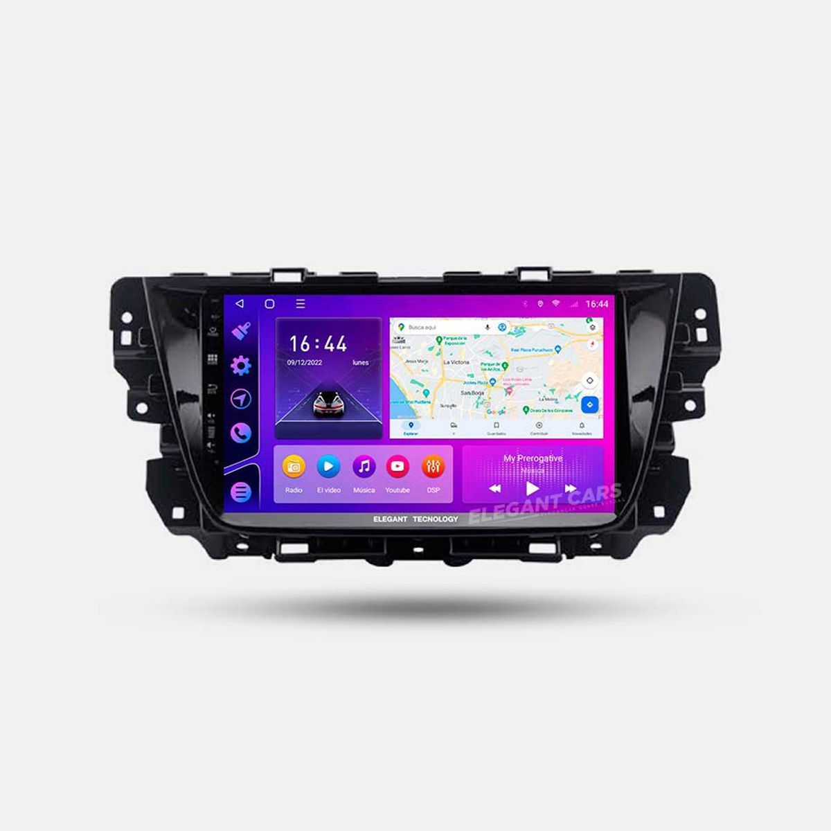 GENERICO - Autoradio Android Elegant Tecnology MG GS 2018-2021 4-64Gb 4+64GB 8 Nucleos +Chip
