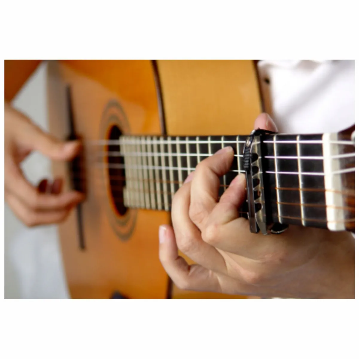 GENERICO - Capotraste Flat Plano de Palanca Ligero y Capo Portable