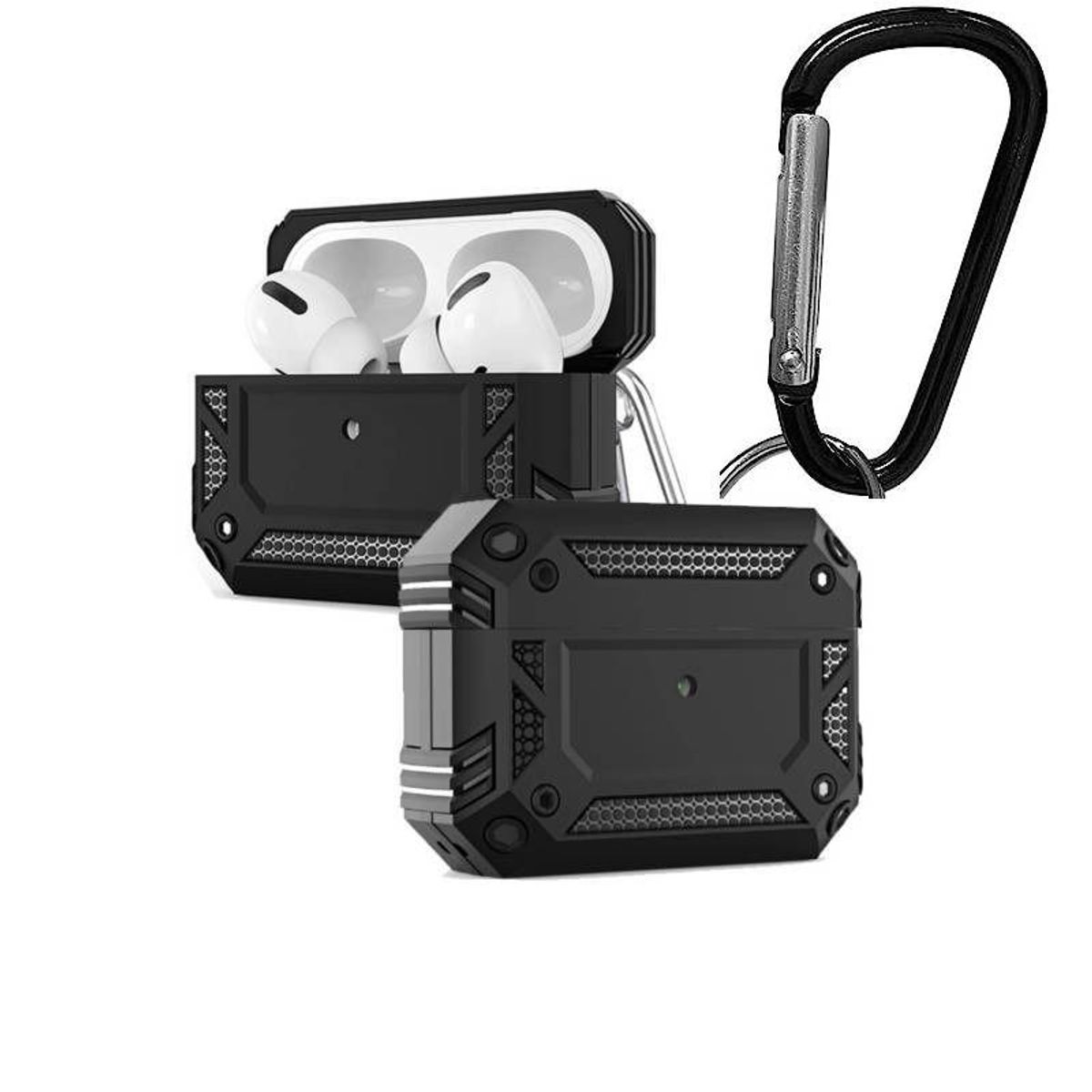 OTTOWARE - CASE ARMOR PARA  AIRPODS PRO2 NEGRO