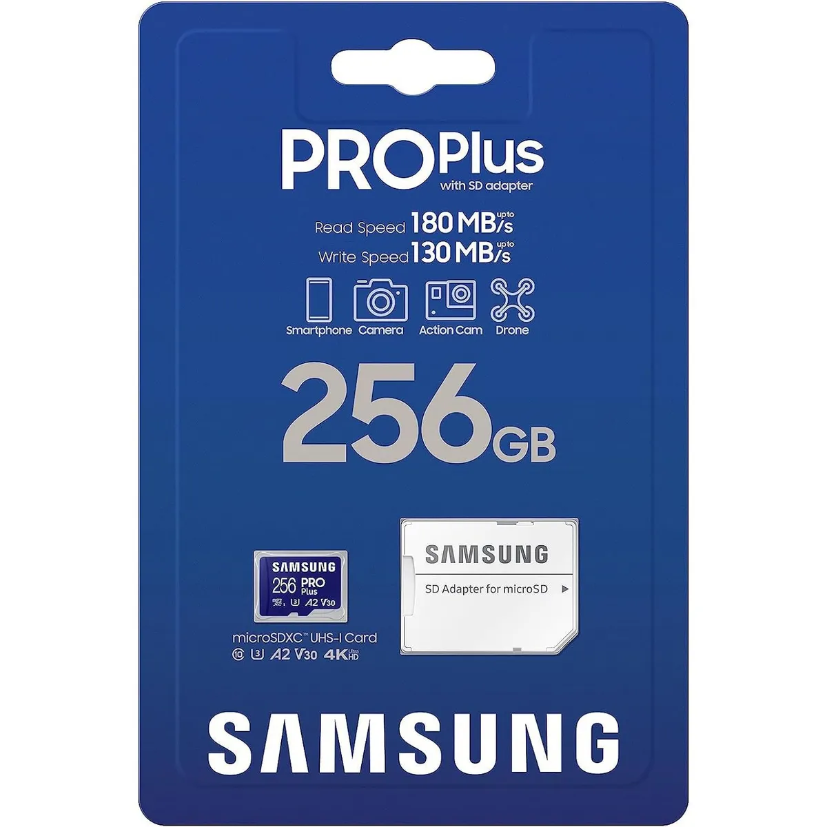 SAMSUNG - Samsung 256gb Pro Plus Memoria microSDXC - MB-MD256SA