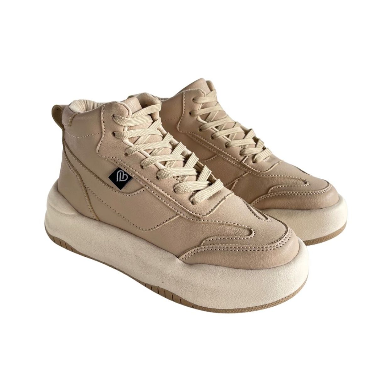 MAGDALENA SHOES - ZAPATILLAS CHUNKY MUJER ALE 833 BEIGE