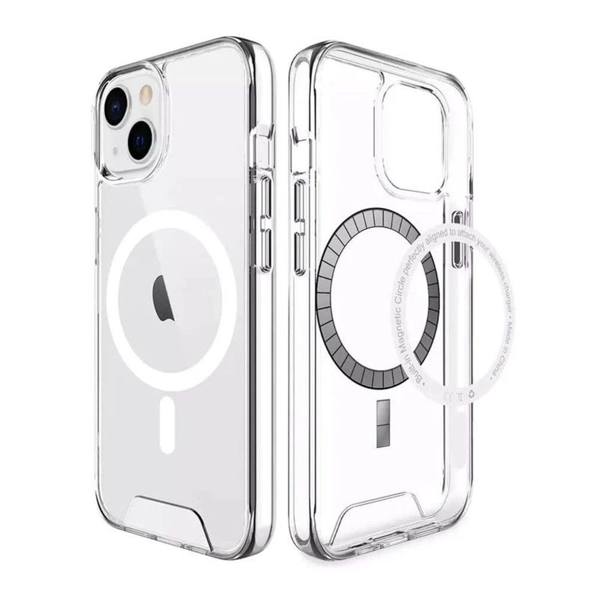 GENERICO - Case Space con MagSafe para Iphone 13 - Transparente
