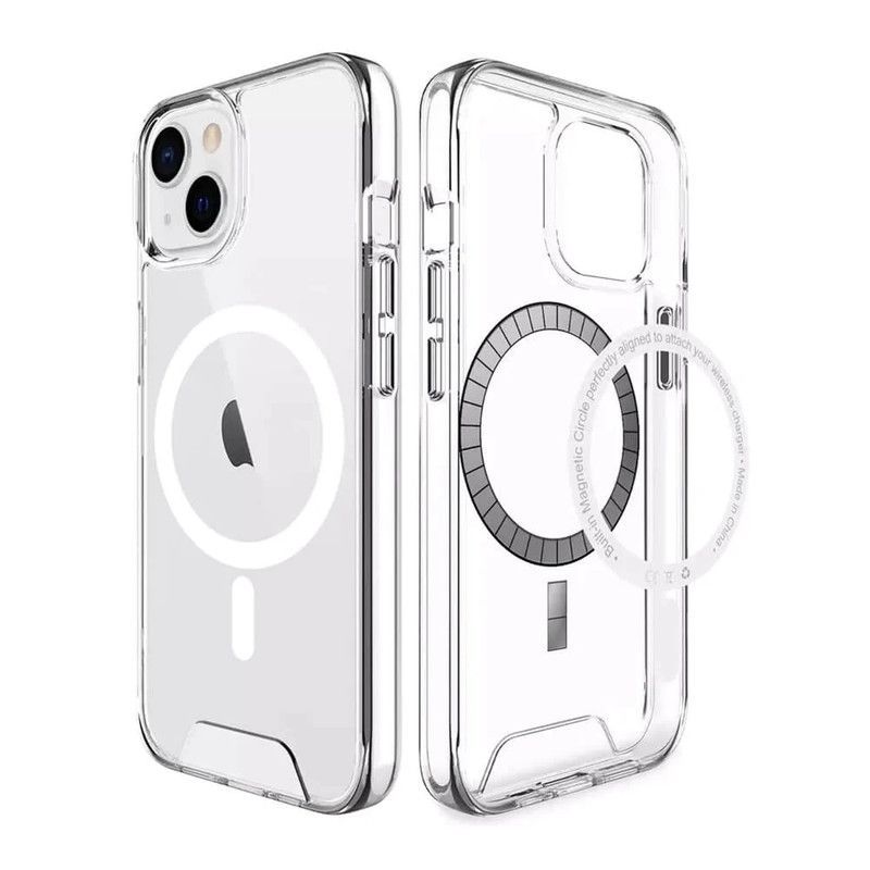 GENERICO - Case Space con MagSafe para Iphone 12 - Transparente