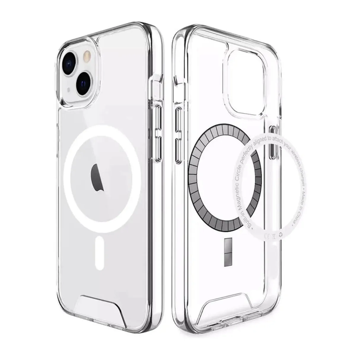 GENERICO - Case Space con MagSafe para Iphone 11 Pro - Transparente