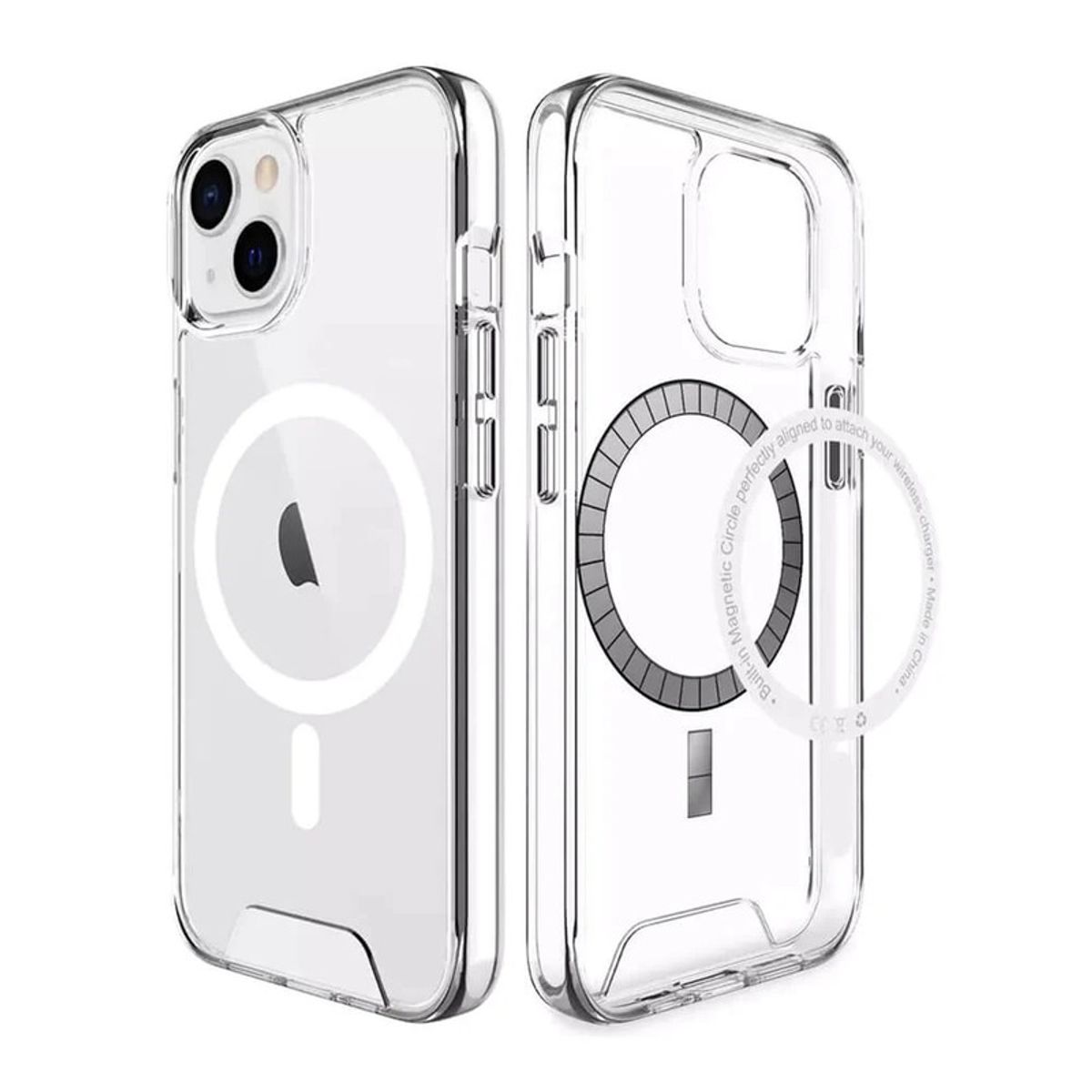 GENERICO - Case Space con MagSafe para Iphone 11 Pro - Transparente