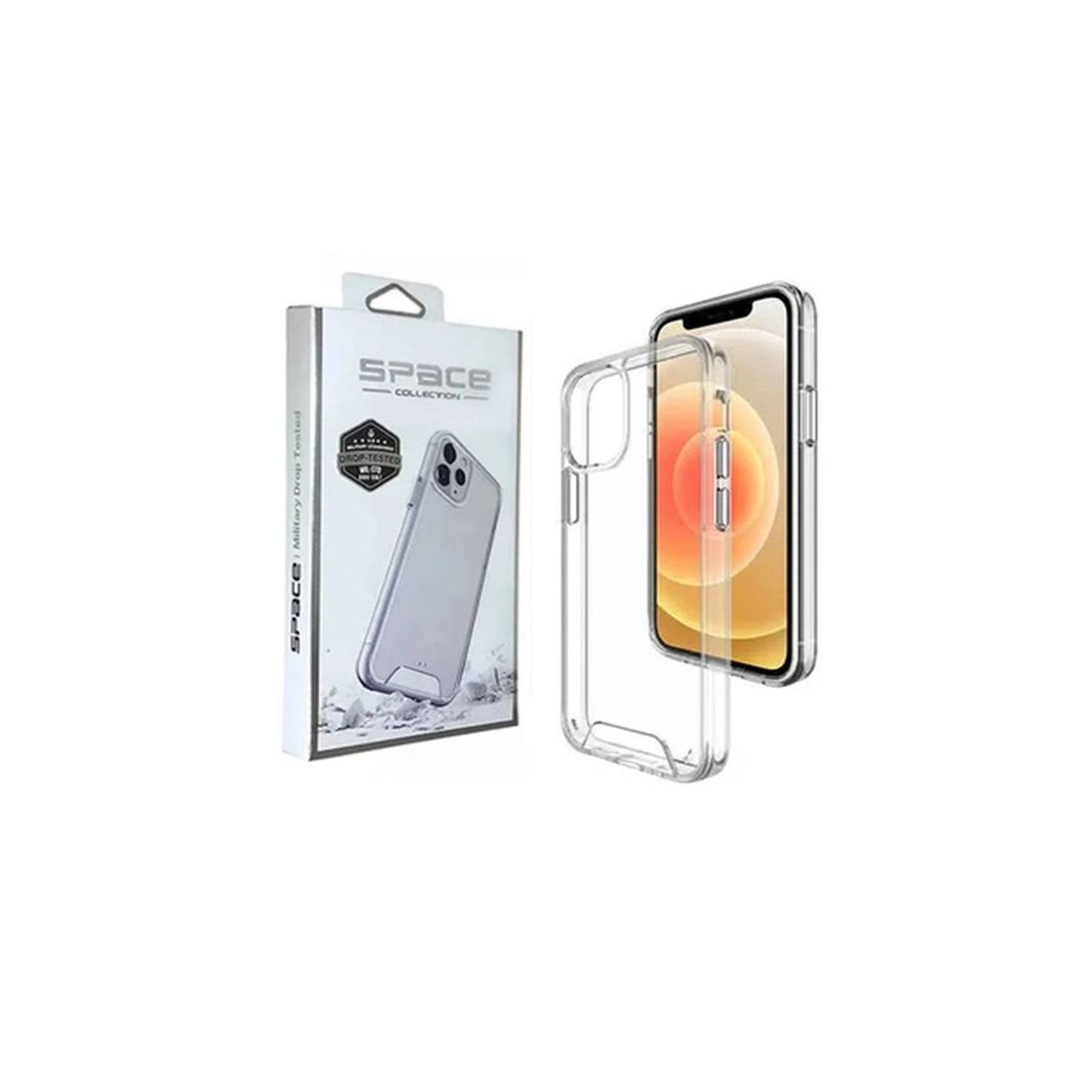 GENERICO - Case Space para Iphone 13 Pro - Transparente