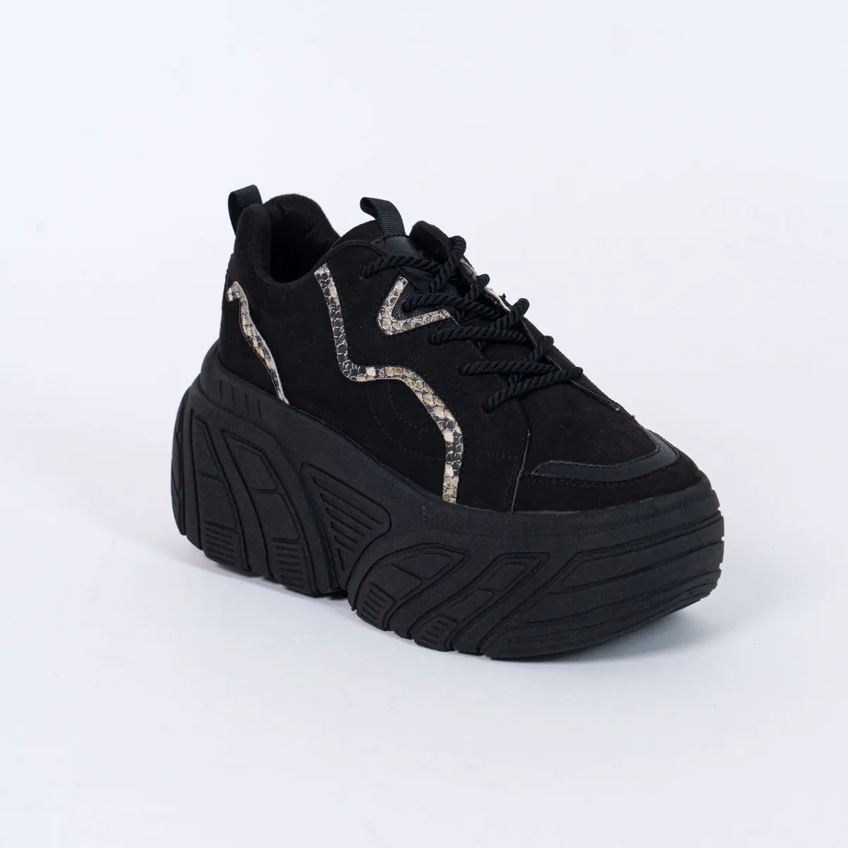 MAGDALENA SHOES - ZAPATILLAS CHUNKY MUJER CAMILA 840 NEGRO