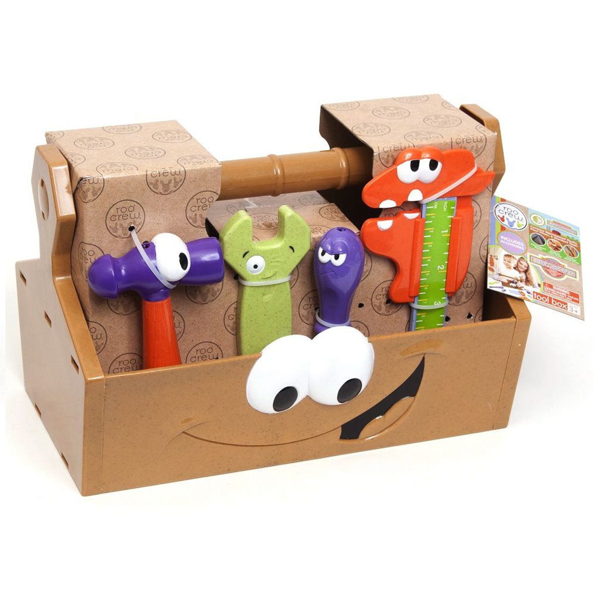 ROO CREW - Juguete Didactico Roo Crew - Caja de Herramientas