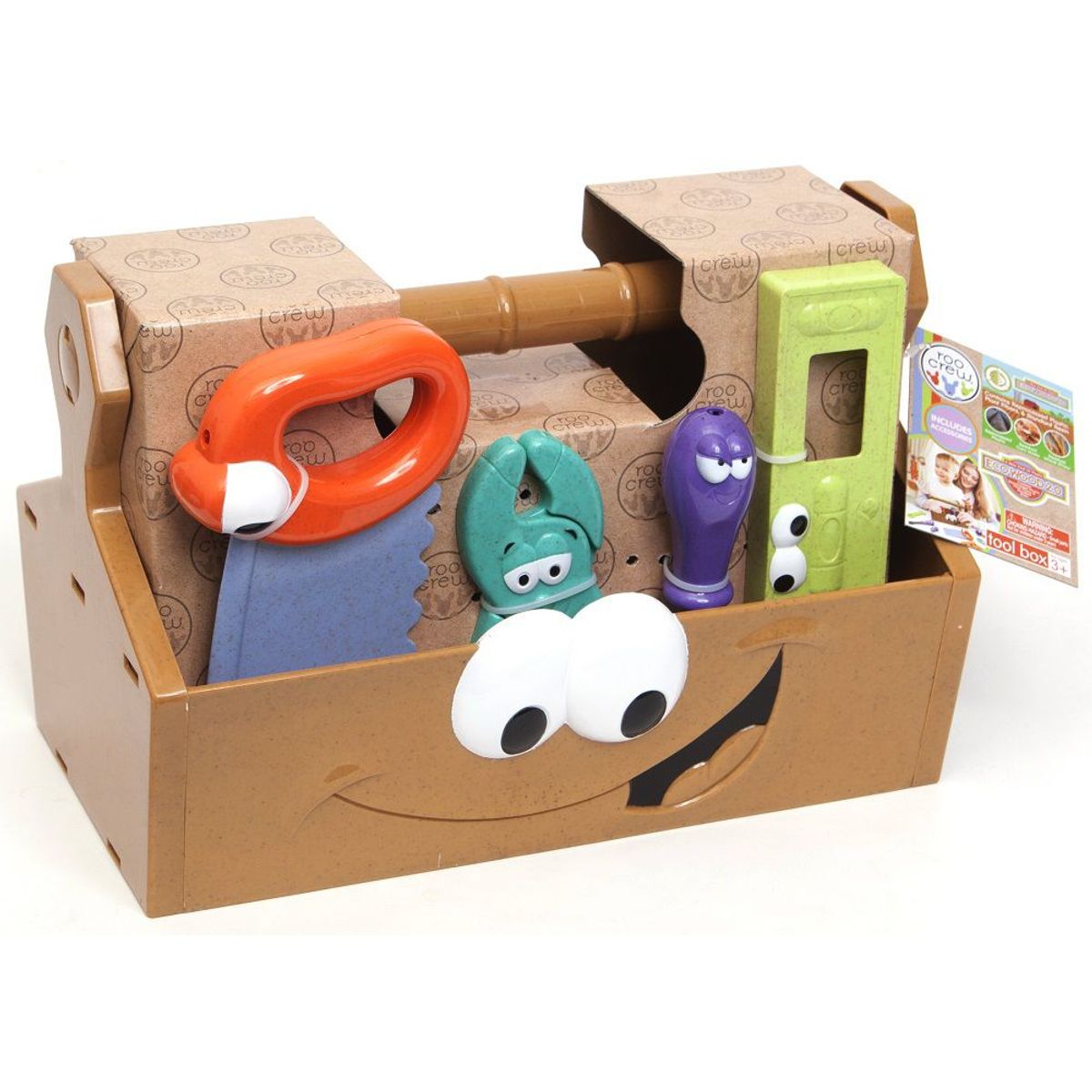ROO CREW - Juguete Didactico Roo Crew - Caja de Herramientas