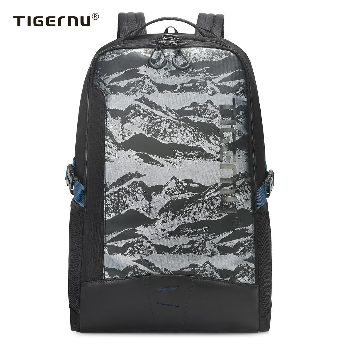 TIGERNU - Mochila Hombre Tigernu 9021 Antirrobo Viaje Laptop Gris