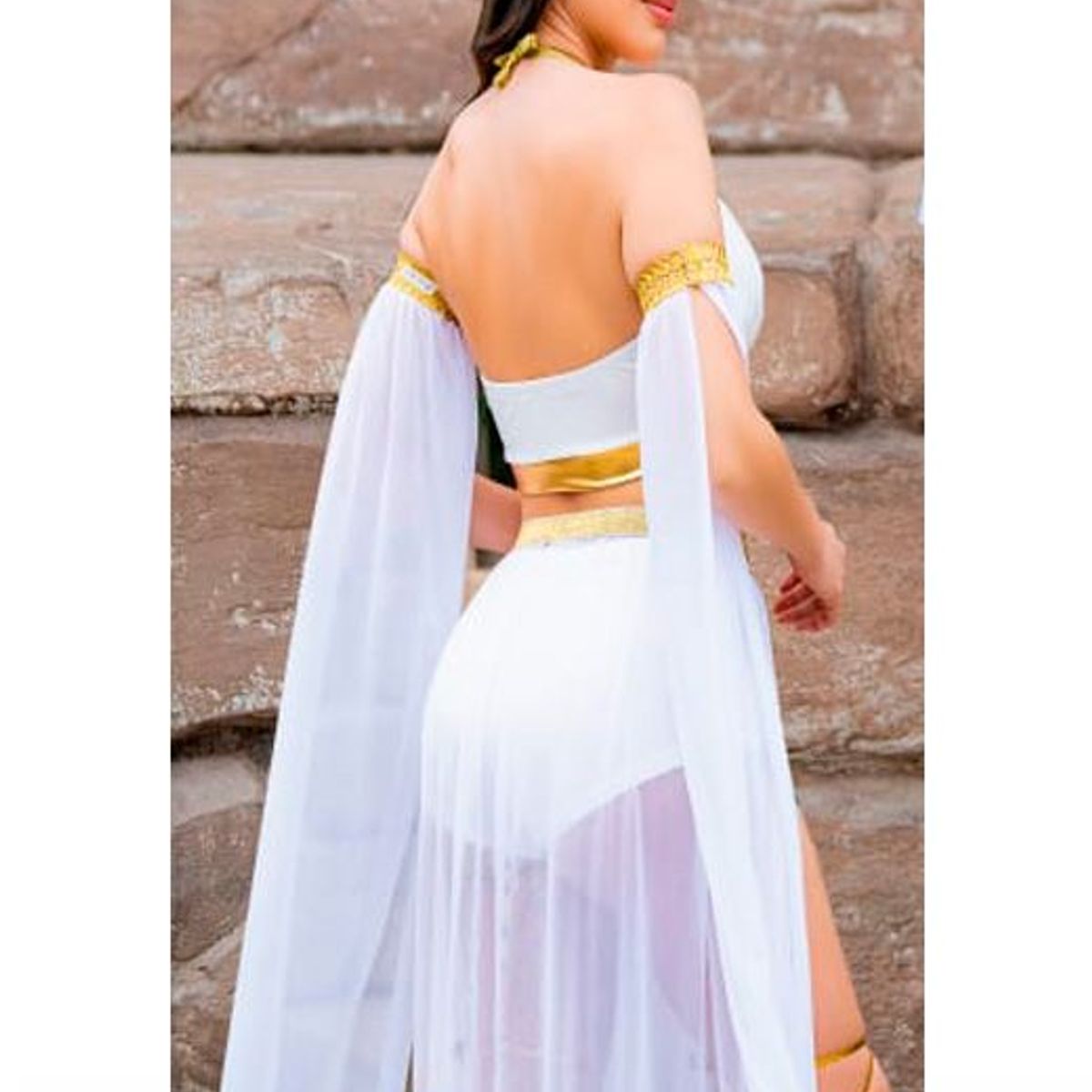 GENERICO - DISFRAZ DE DIOSA GRIEGA PARA HALLOWEEN MUJER