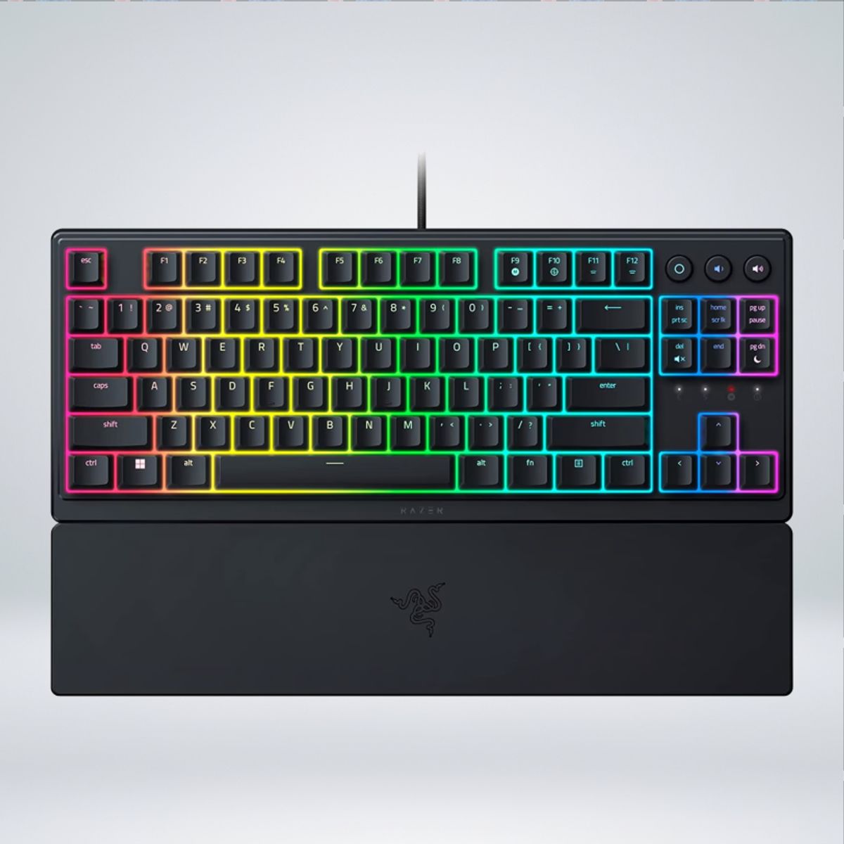 RAZER - TECLADO GAMER RAZER ORNATA V3 TKL LOW PROFILE RGB