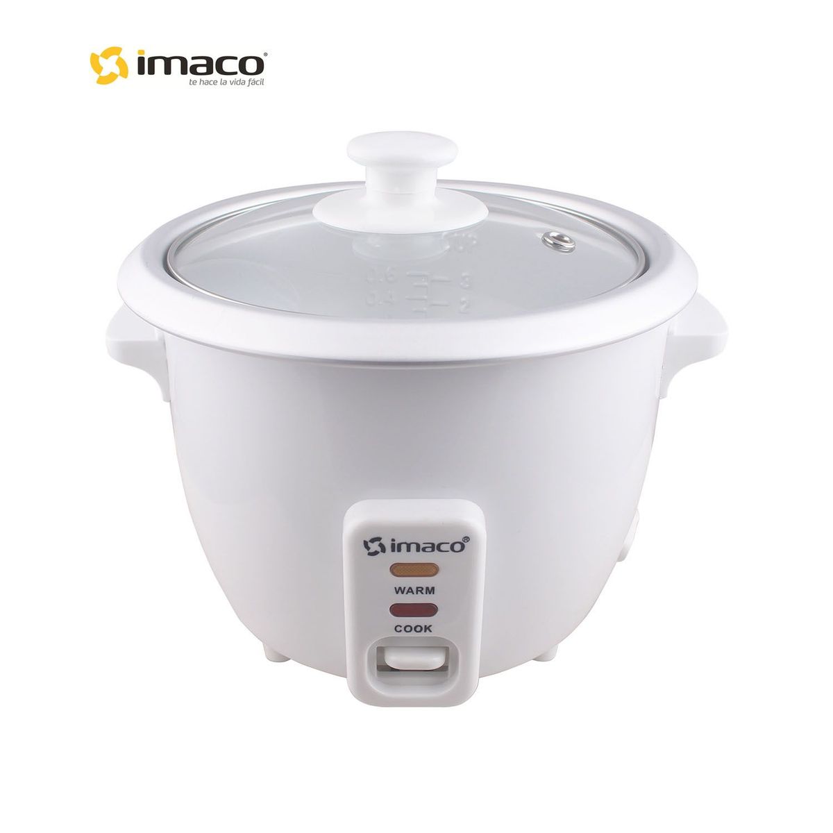 IMACO - Olla Arrocera Imaco RC006 / 0.6L -  Blanco