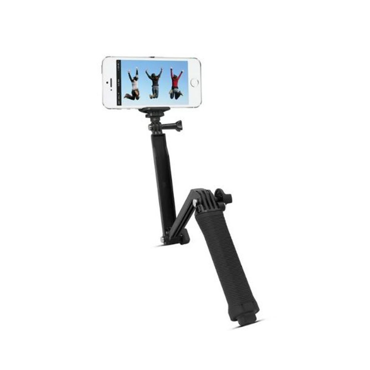 SHOOT - Selfie Stick Monopod con adaptador Celular y cámara de acción Gopro