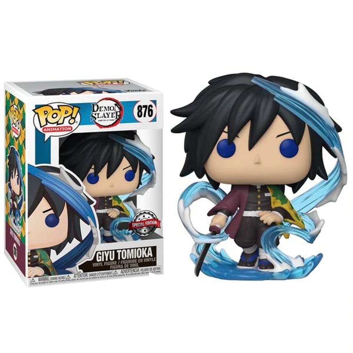 FUNKO - Funko Pop! Demon Slayer - Giyu Tomioka 876 Exclusivo
