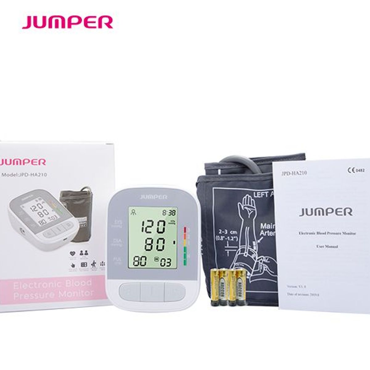 CONTEC - TENSIOMETRO BRAZO MARCA JUMPER