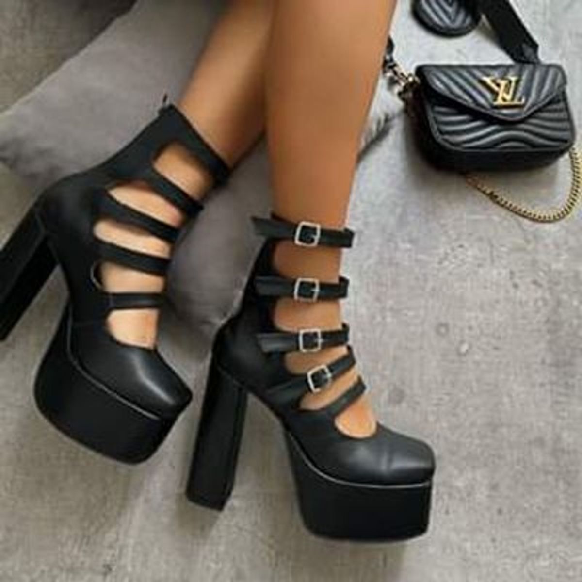 GENERICO - Sandalia Mujer Woman Limit Color Negro