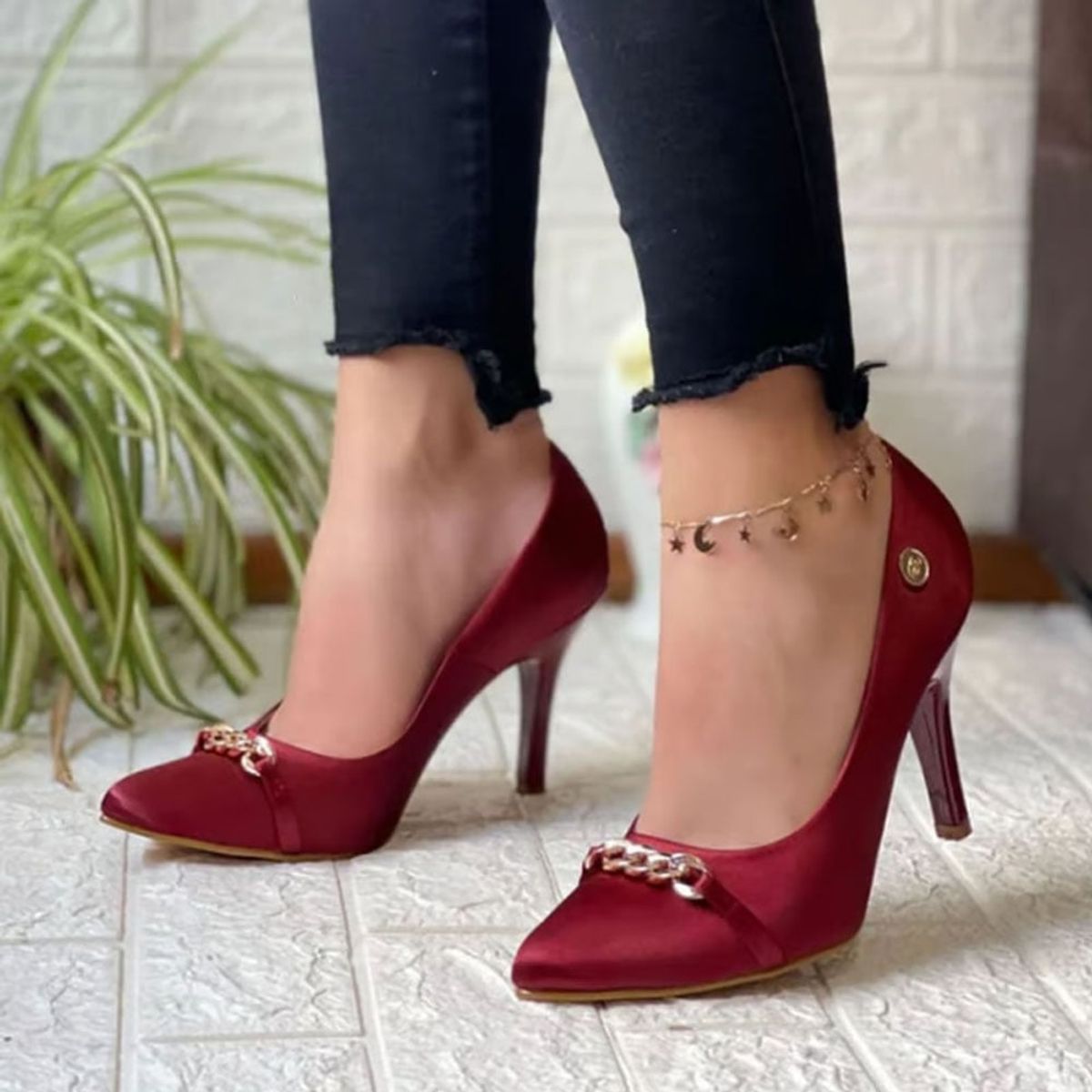 GENERICO - 015L-60 Sandalia Mujer Yomar Lys Herrera Rojo