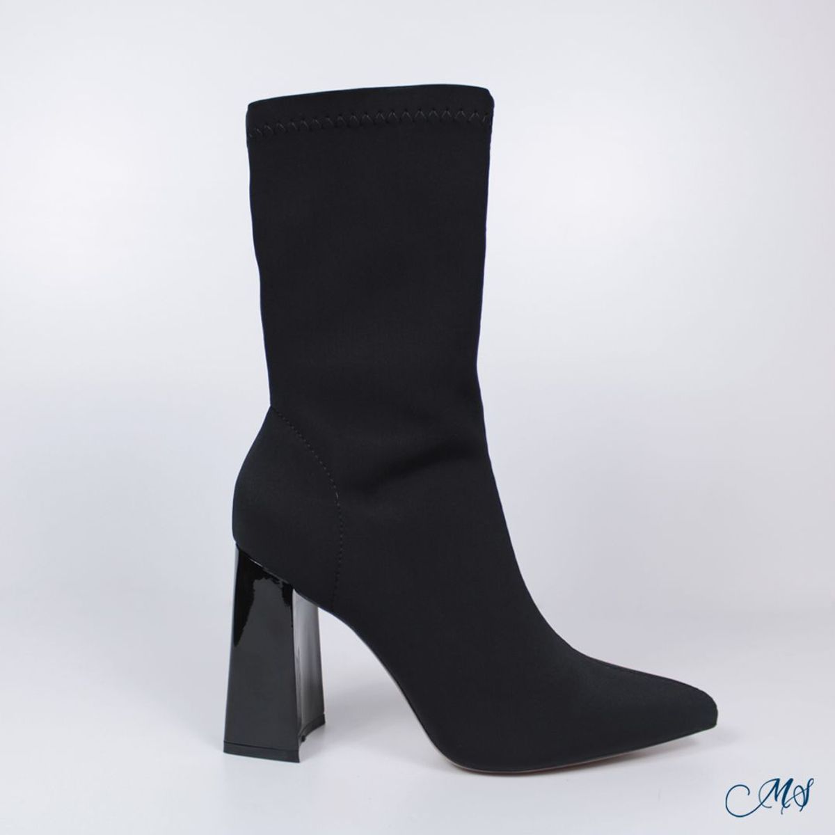 MARGLO SHOES - Botas Cortas Licra Negro M26