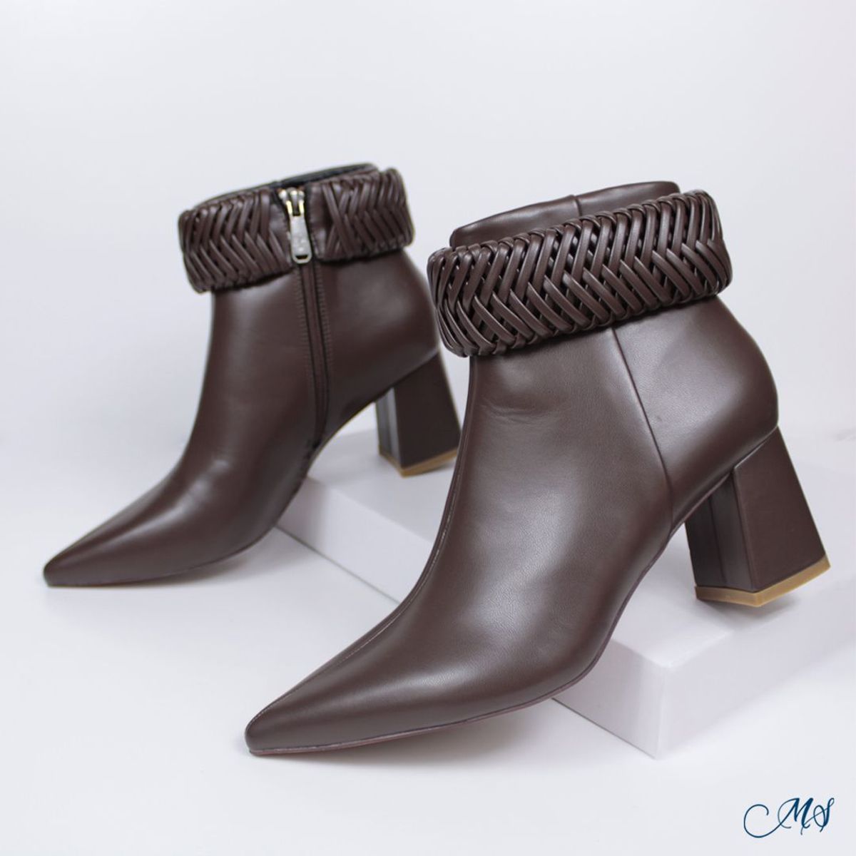 MARGLO SHOES - Botines Cortas Marrón Mujer M43