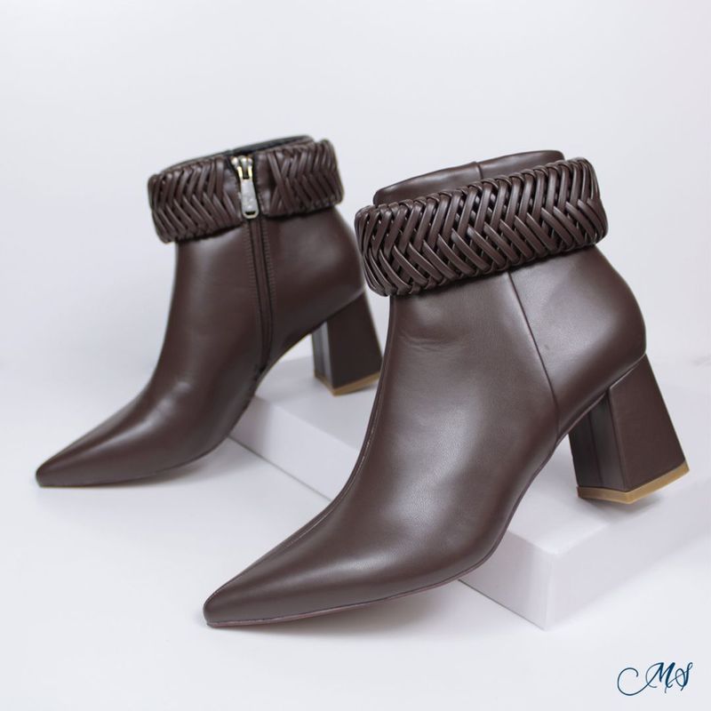 MARGLO SHOES - Botines Cortas Marrón Mujer M43