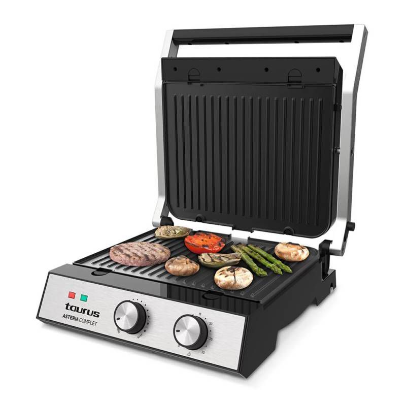 TAURUS - Grill Eléctrico 2 en 1 Taurus ASTERIA COMPLET