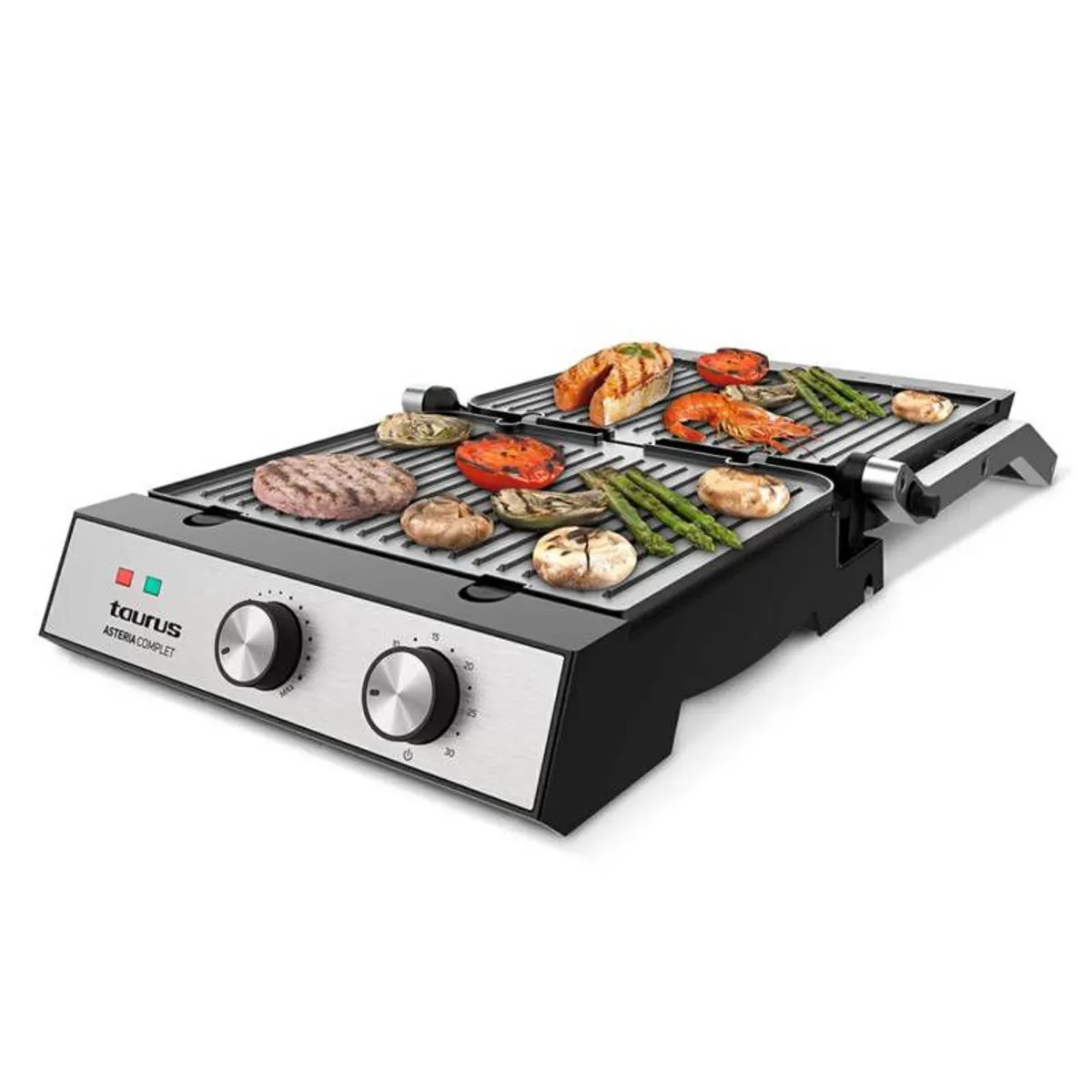 TAURUS - Grill Eléctrico 2 en 1 Taurus ASTERIA COMPLET