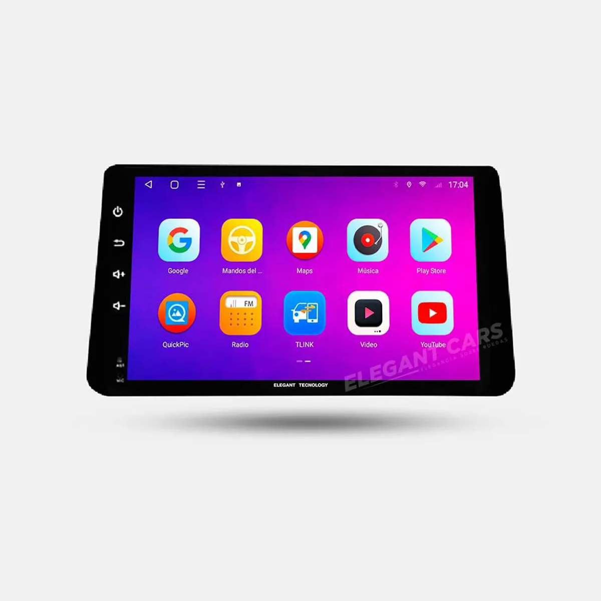 GENERICO - Autoradio Android Elegant Tecnology Nissan Kicks 2018-2021 4-64Gb 4+64GB 8 Nucleos +Chip