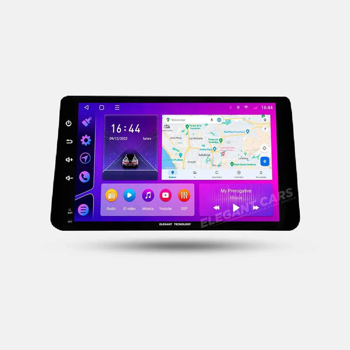 GENERICO - Autoradio Android Elegant Tecnology Nissan Kicks 2018-2021 4-64Gb 4+64GB 8 Nucleos +Chip