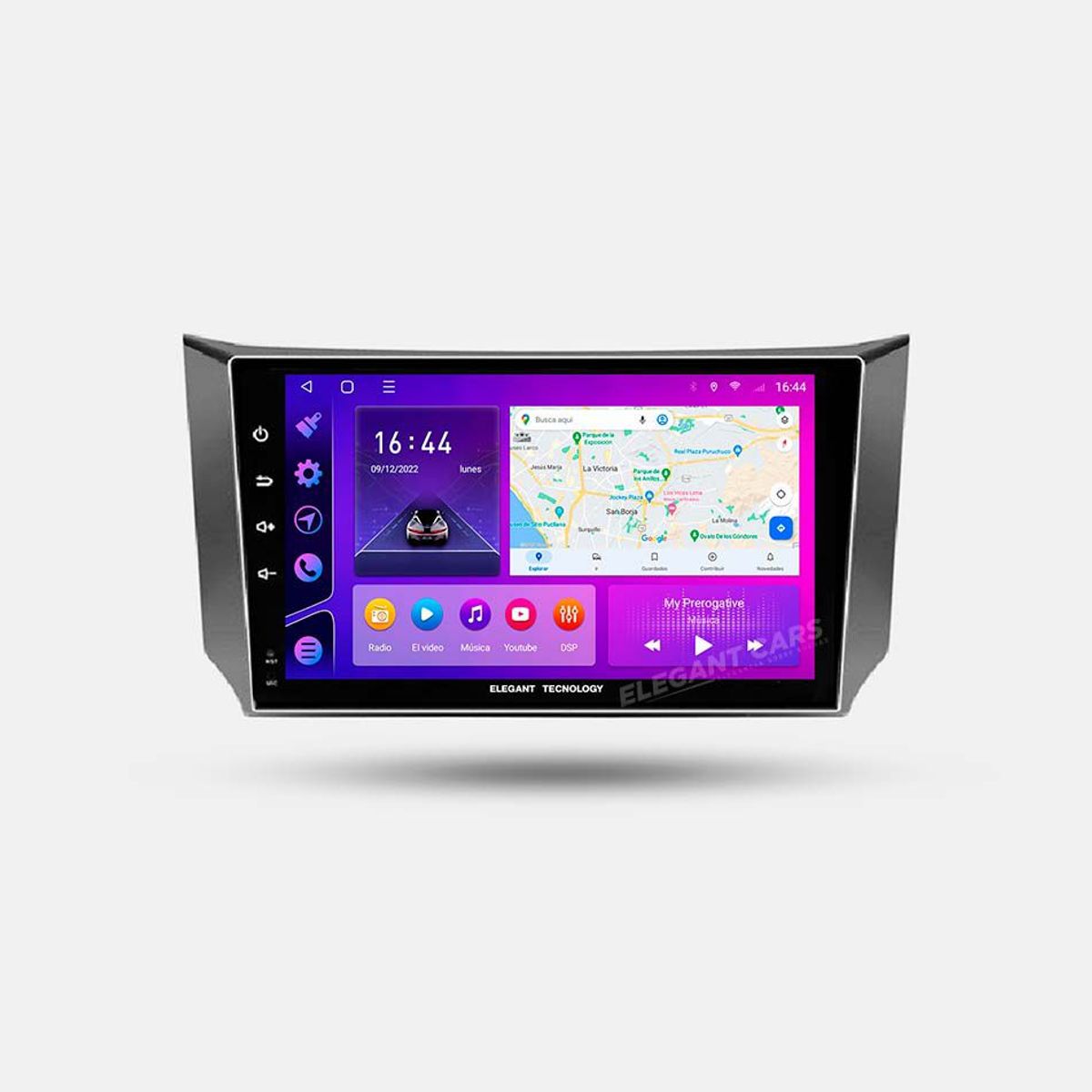 GENERICO - Autoradio Android Elegant Tecnology Nissan Sentra 2013-2020 4-64Gb 4+64GB 8 Nucleos +Chip