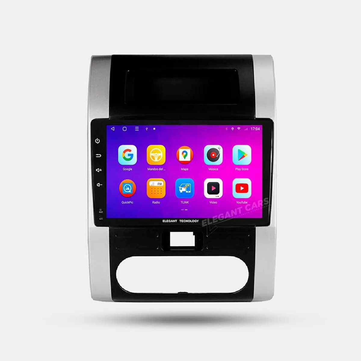GENERICO - Autoradio Android Elegant Tecnology Nissan Xtrail 2007-2013 4-64Gb 4+64GB 8 Nucleos +Chip