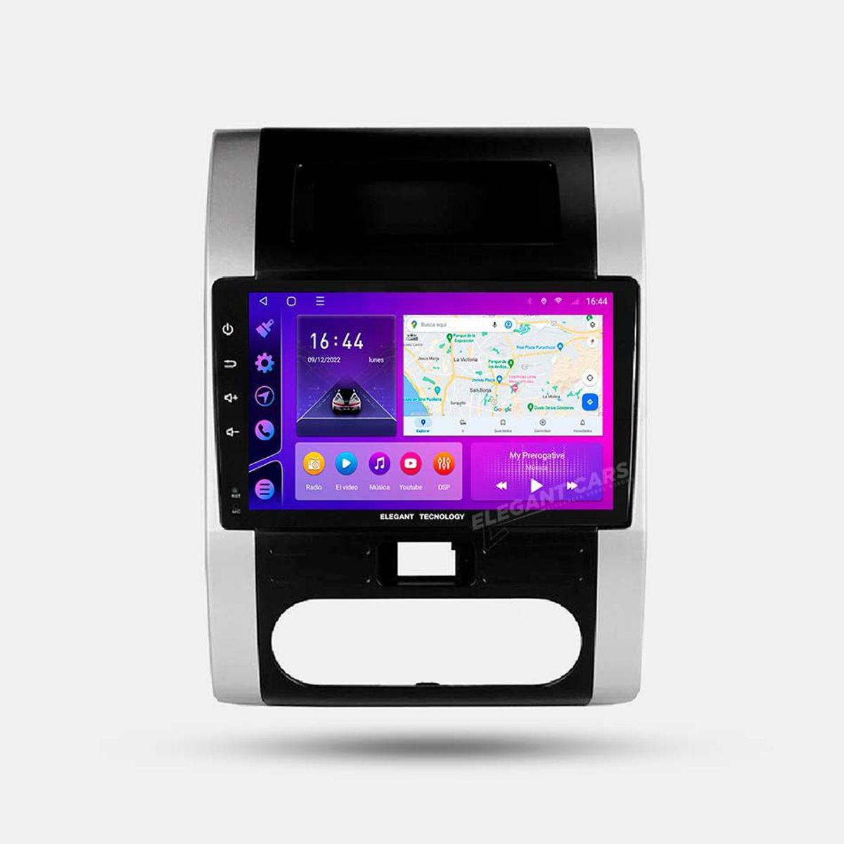 GENERICO - Autoradio Android Elegant Tecnology Nissan Xtrail 2007-2013 4-64Gb 4+64GB 8 Nucleos +Chip