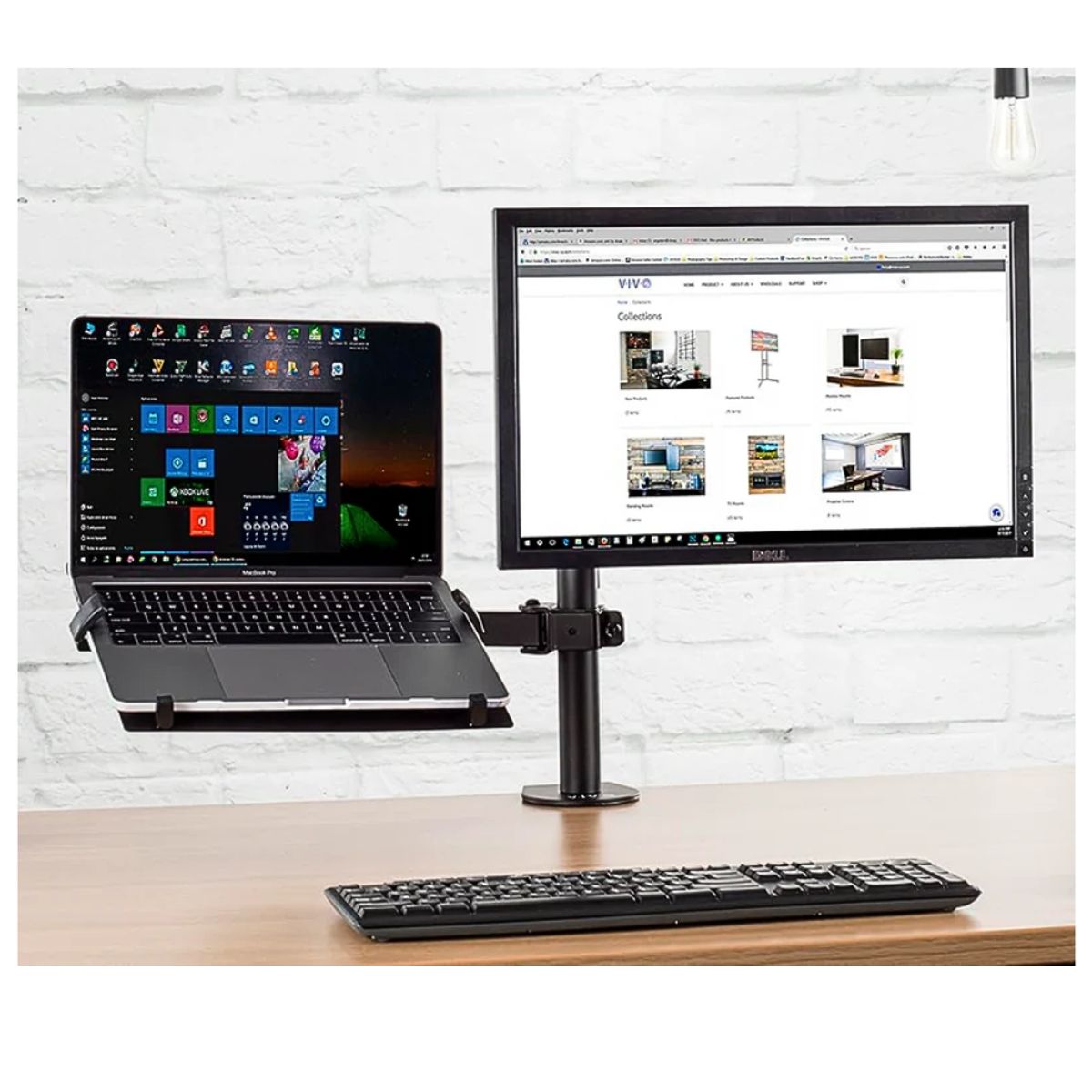 NB NORTH BAYOU - Soporte Ajustable para Laptop de 10” a 17”