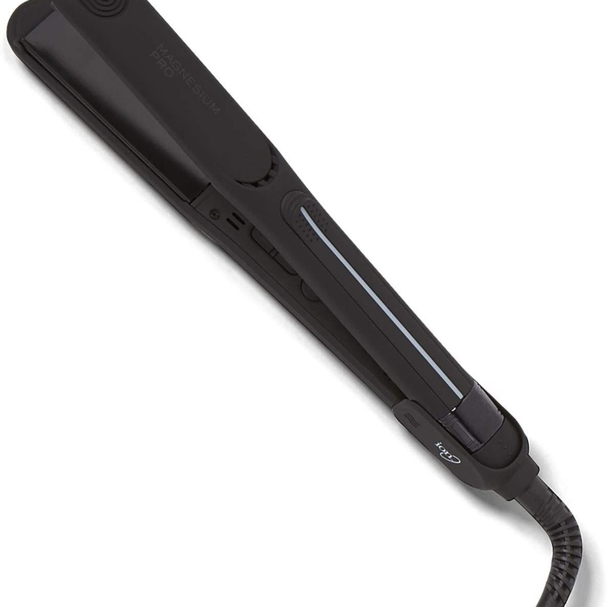 GENERICO - Plancha de Cabello Portátil Iónica Antifrizz -Pantalla LED - 5 Niveles