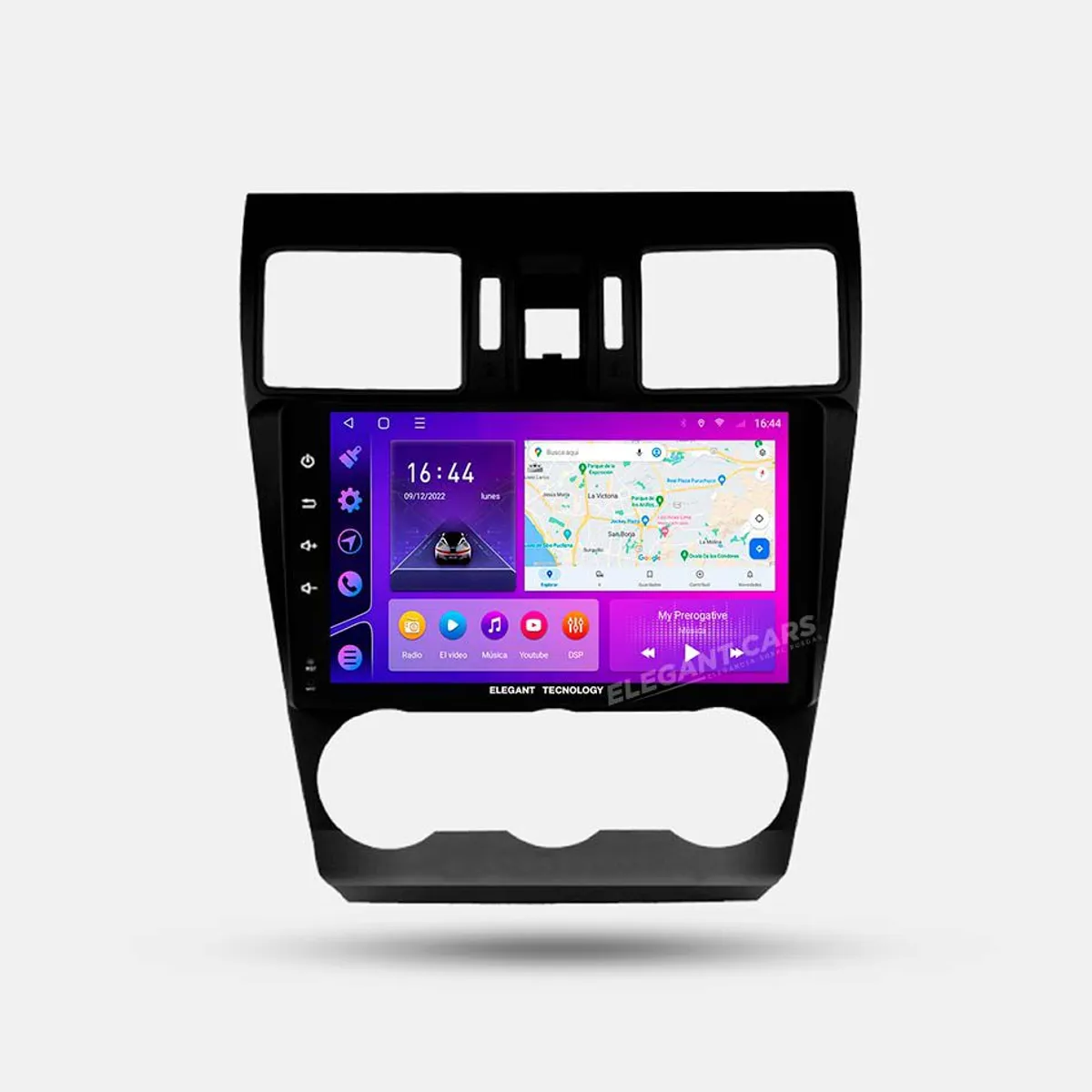 GENERICO - Autoradio Android Elegant Tecnology Subaru Forester Impreza WRX STI XV 2013-2017 4-64Gb 4+64GB 8 Nucleos +Chip