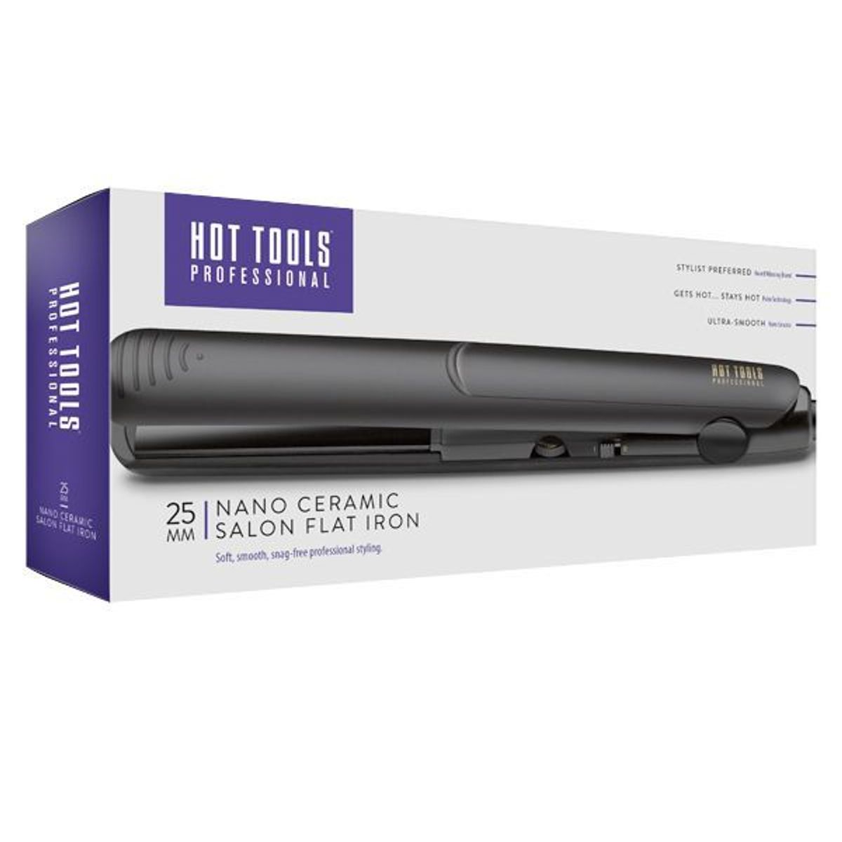 HOT TOOLS - Plancha Profesional de Cerámica Para Uso Profesional Hot Tools