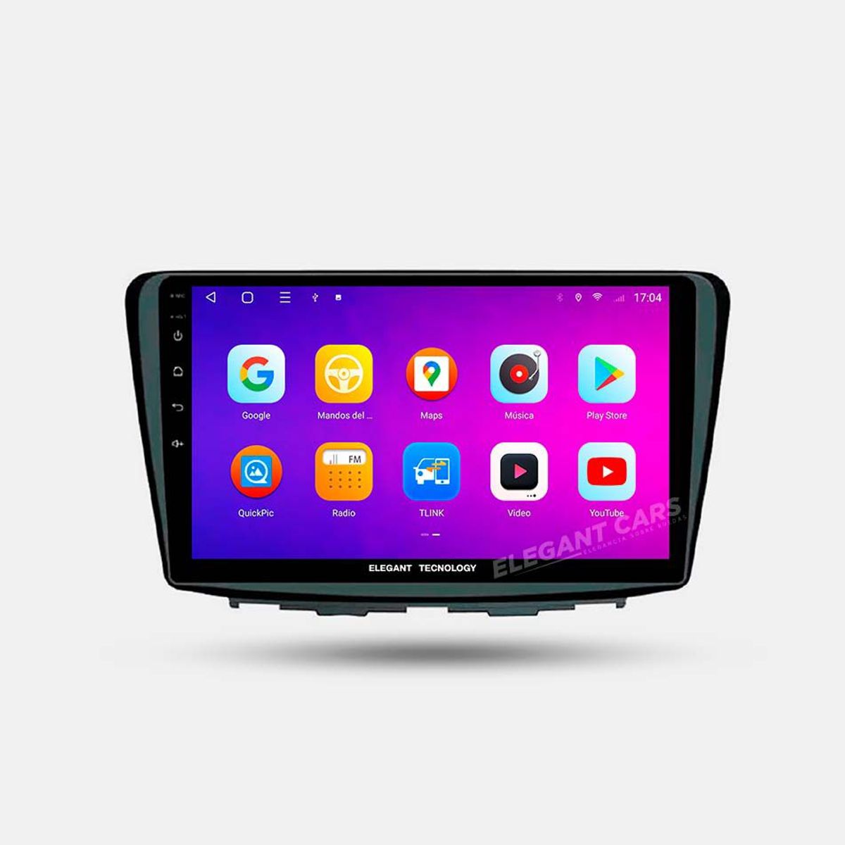 GENERICO - Autoradio Android Elegant Tecnology Suzuki Baleno 2016-2021 4-64Gb 4+64GB 8 Nucleos +Chip