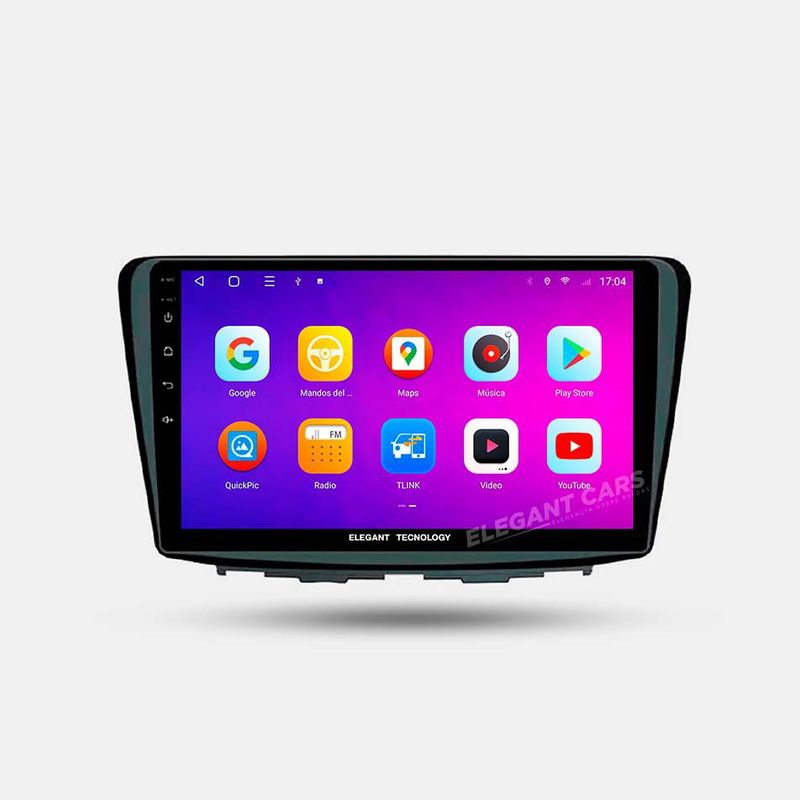 GENERICO - Autoradio Android Elegant Tecnology Suzuki Baleno 2016-2021 4-64Gb 4+64GB 8 Nucleos +Chip
