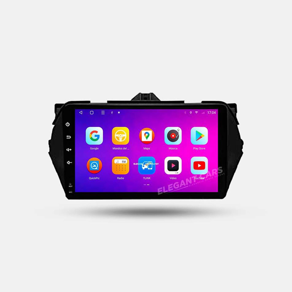 GENERICO - Autoradio Android Elegant Tecnology Suzuki Ciaz 2014-2019 4-64Gb 4+64GB 8 Nucleos +Chip