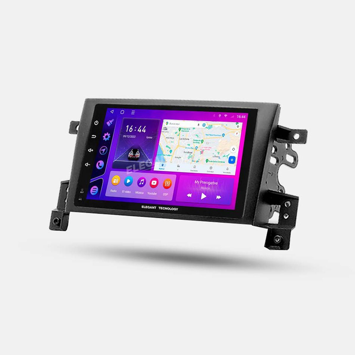 GENERICO - Autoradio Android Elegant Tecnology Suzuki Grand Vitara Nomade 2005-2018 4-64Gb 4+64GB 8 Nucleos +Chip