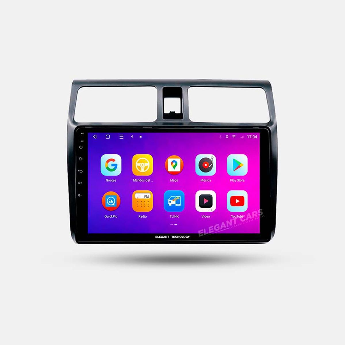 GENERICO - Autoradio Android Elegant Tecnology Suzuki Swift 2004-2011 4-64Gb 4+64GB 8 Nucleos +Chip