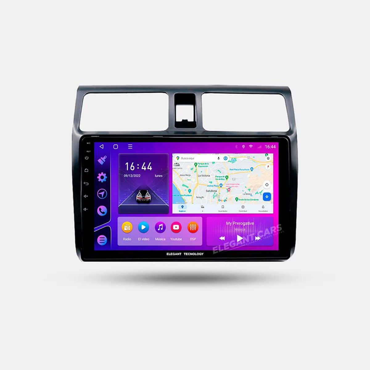 GENERICO - Autoradio Android Elegant Tecnology Suzuki Swift 2004-2011 4-64Gb 4+64GB 8 Nucleos +Chip