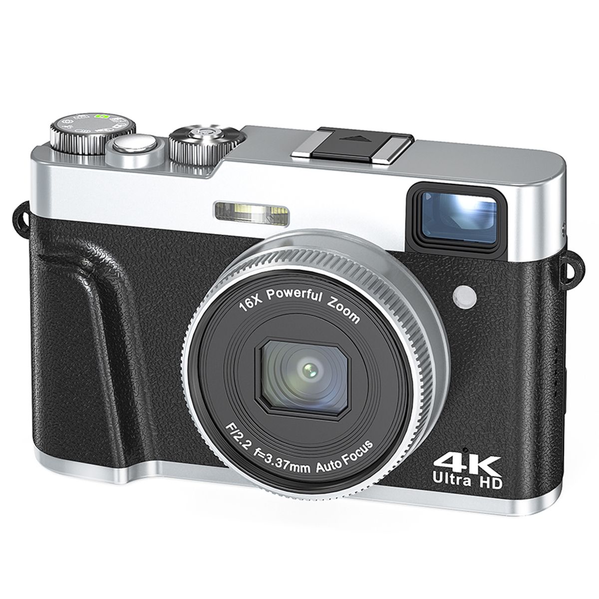 RENVMEXY - Cámaras digitales 4K 48MP RENVMEXY DC202L 64GB Negro