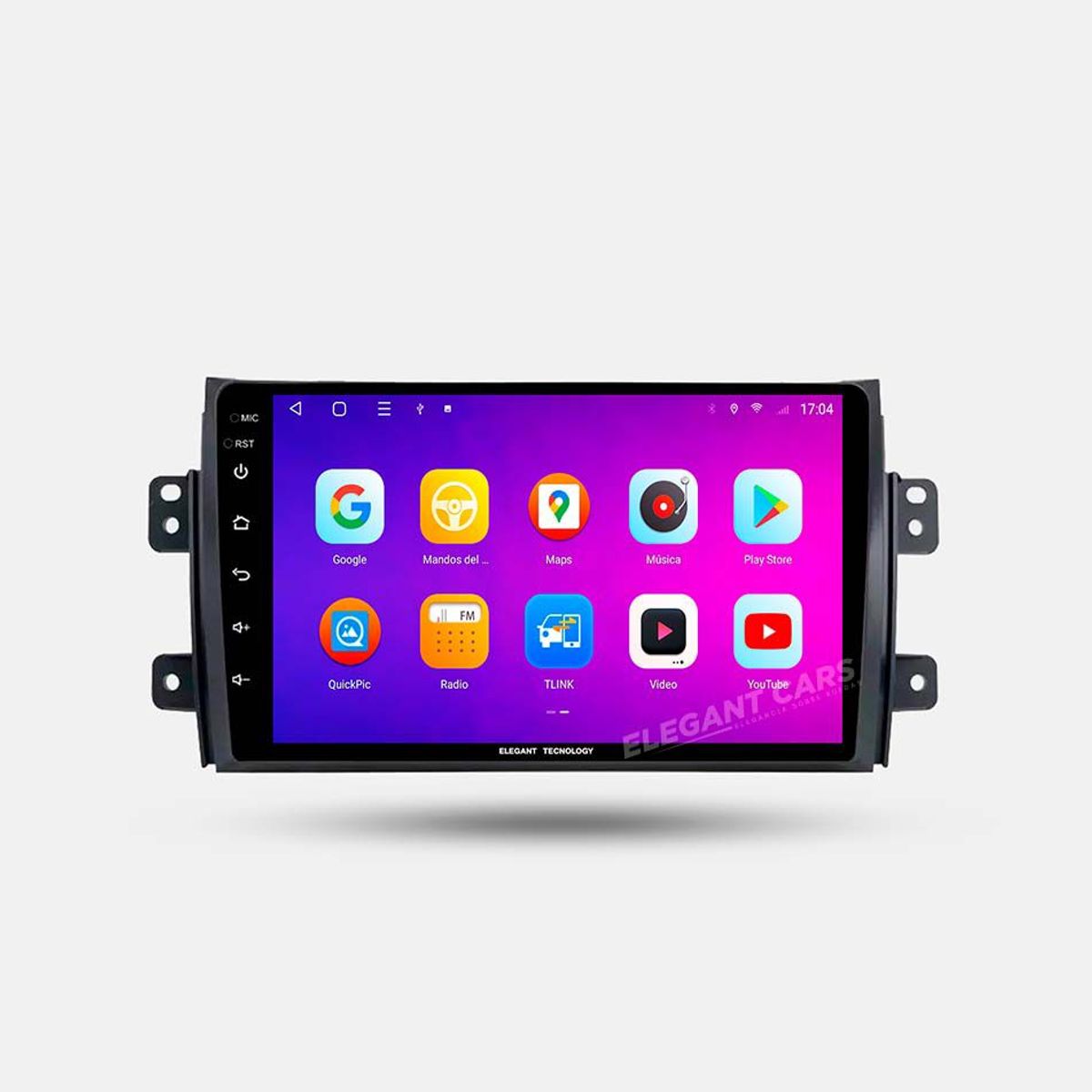 GENERICO - Autoradio Android Elegant Tecnology Suzuki SX4 2006-2013 4-64Gb 4+64GB 8 Nucleos +Chip