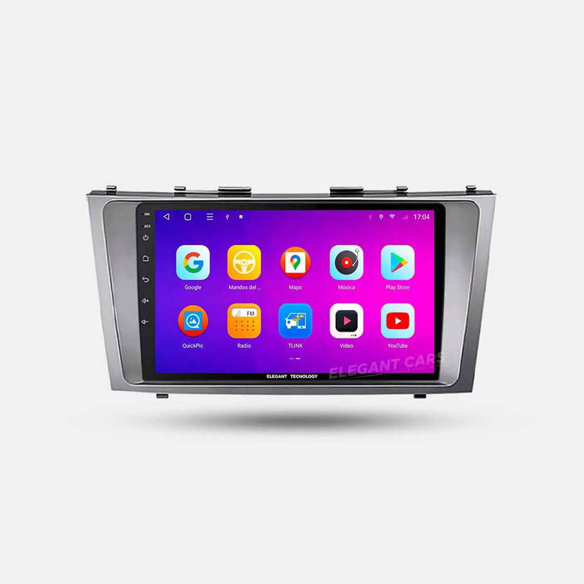 GENERICO - Autoradio Android Elegant Tecnology Toyota Camry 2006-2011 4-64Gb 4+64GB 8 Nucleos +Chip