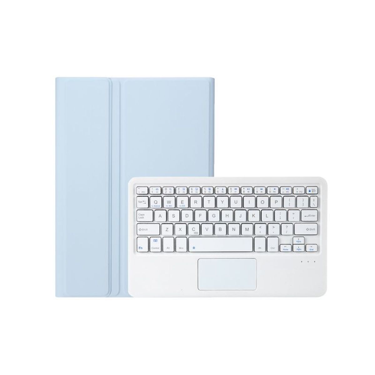 RENVMEXY - Teclado Bluetooth táctil para Samsung Tab S6 Lite P610 P615 Azul Claro