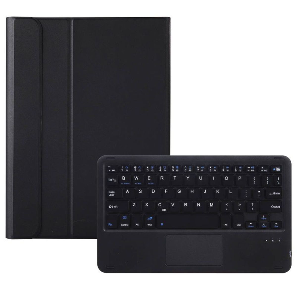 RENVMEXY - Teclado Bluetooth TáCtil Para Samsung Tab S6 Lite 10.4 P610 P613 Negro