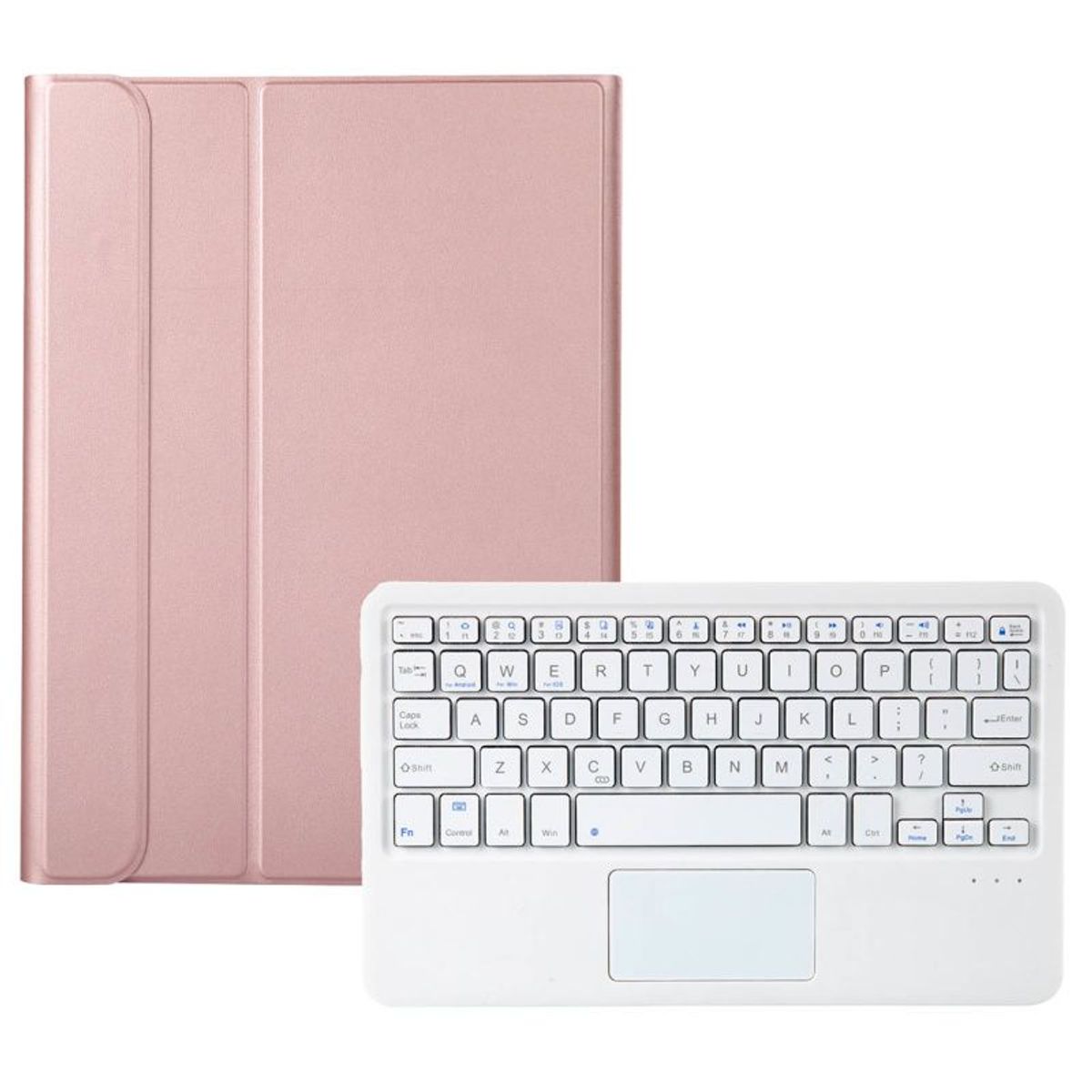 RENVMEXY - Teclado Bluetooth TáCtil Para Samsung Tab S6 Lite 10.4 P610 P613 Rosa